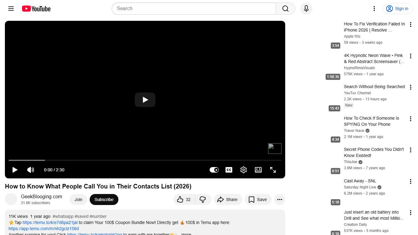 How to Know What People Call You in Their Contacts List (2026) - YouTube